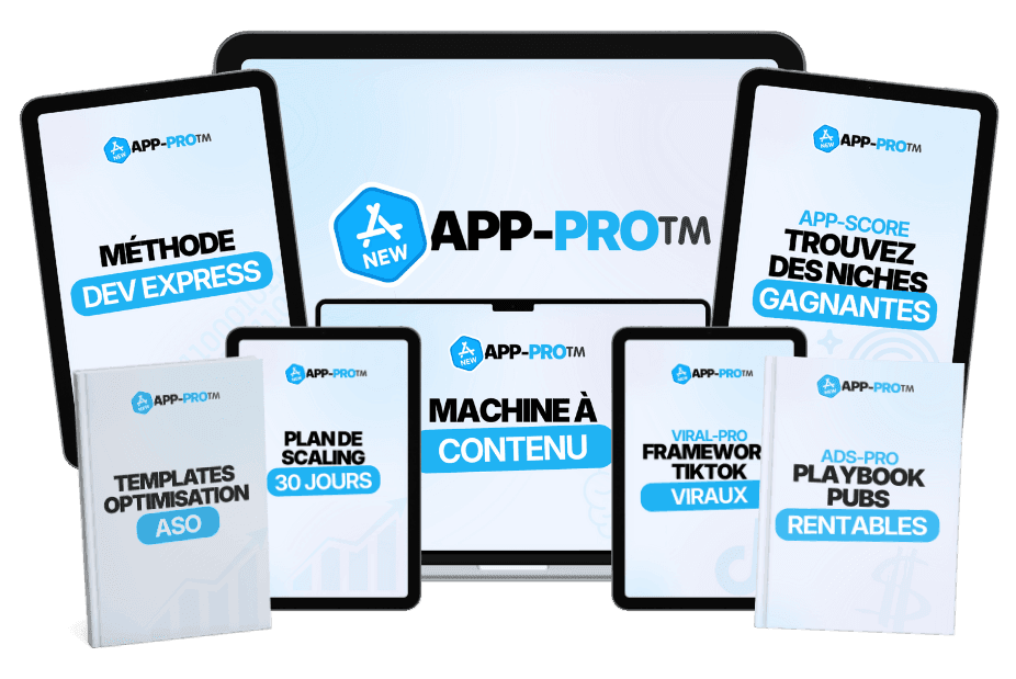 Mockup de la formation APP-PRO™